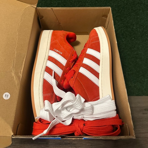 Adidas Campus 00’s ‘Better Scarlet Cloud White’ Size 8 - Picture 9 of 11